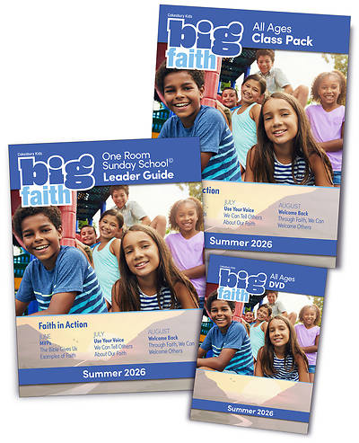 Picture of Cokesbury Kids Big Faith Summer 2026 One Room Sunday School® Leader Kit