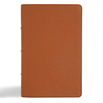 Picture of NASB Single-Column Personal Size Bible, Tan Genuine Leather