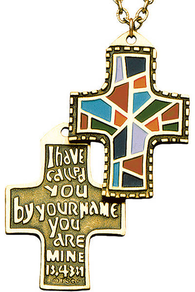I Have Called You Cross Necklace