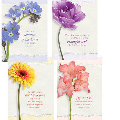 Journey of the Heart Sympathy Cards - Box of 12