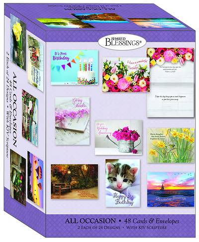 All Occasion Value Assortment Boxed Cards - Box of 48