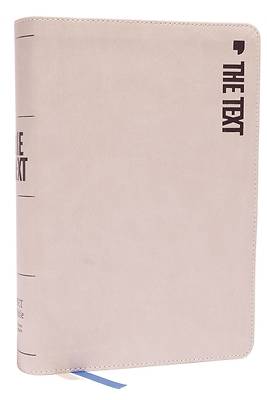 Net, the Text Bible, Leathersoft, Stone, Comfort Print