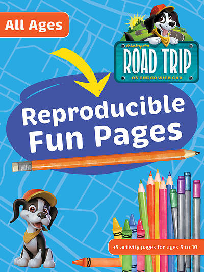 Picture of VBS 2025 Road Trip All Ages Reproducible Fun Pages