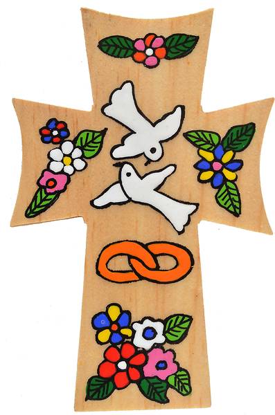 Wedding Cross 5"