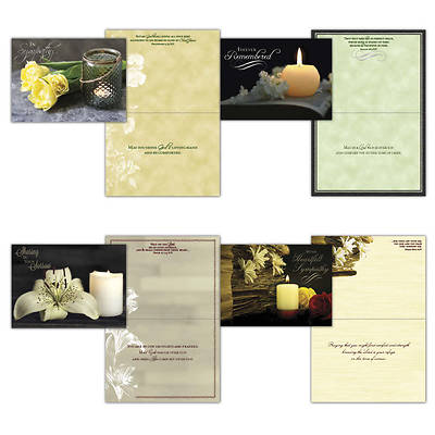 Candles Sympathy Boxed Cards - Box of 12