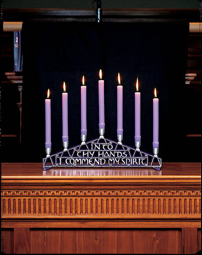 Cast Metal Tenebrae Altar Candelabra