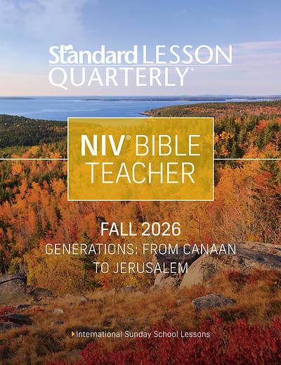 Standard Lesson Quarterly NIV Adult Teacher Book Fall
