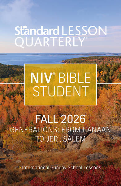 Standard Lesson Quarterly NIV Adult Student Book Fall