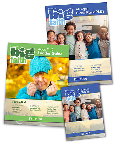 Cokesbury Kids Big Faith Fall 2026 Leader Kit Ages 7-12