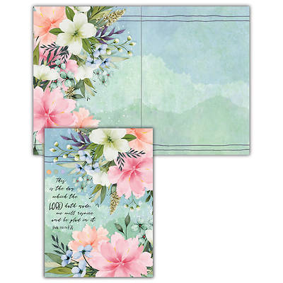 Flower Box Forever Encouragement Boxed Cards Box of 12 Solid Design