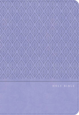 Picture of CSB Giant Print Reference Bible, Optimal Type, Digital Study Edition, Lavender Leathertouch