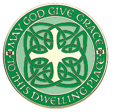 Celtic Home Blessing Door Sign