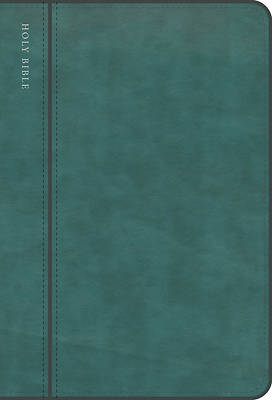 Picture of CSB Large Print Compact Reference Bible, Optimal Type, Digital Study Edition, Teal Leathertouch