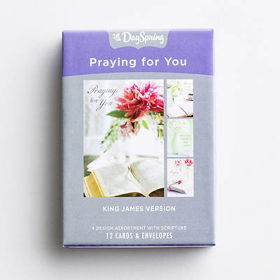 Assuring Love - Praying For You Boxed Cards Assorted  (Box 12)