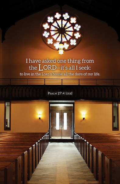 Picture of Word Alive! Weekly Bulletin with Message-Week 4, Letter Size (Package of 25)