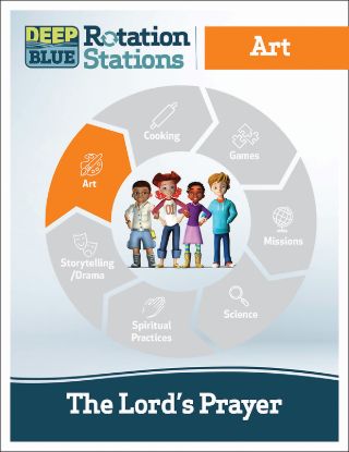 Picture of Deep Blue Rotation Station The Lord's Prayer Stations