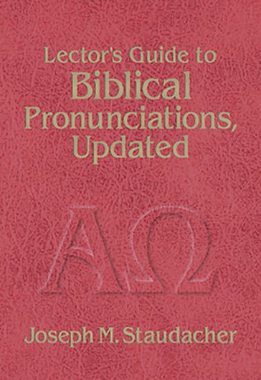 Picture of Lector's Guide to Biblical Pronunciations