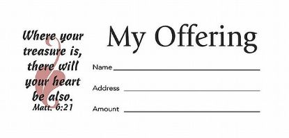 Picture of Offering Envelope - My Offering