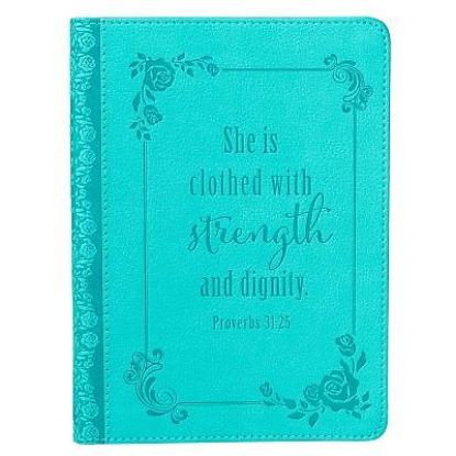 Picture of Journal Lux-Leather Strength & Dignity Prov 31