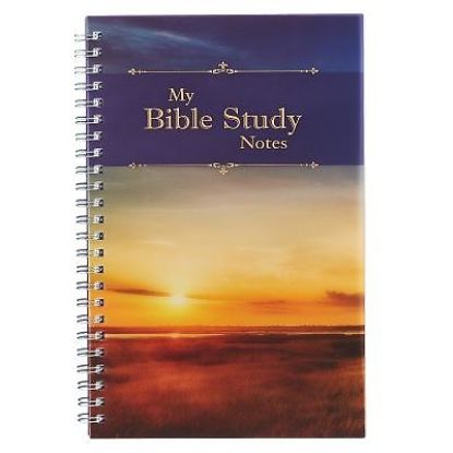 Picture of Notebook Wirebound My Bible Study Notes