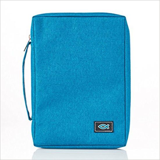 Picture of Poly-Canvas Fish Appliqua Blue