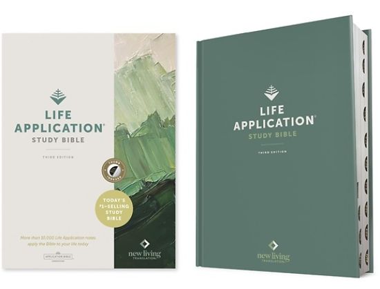 Picture of NLT Life Application Study Bible, Third Edition (Red Letter, Hardcover, Indexed)