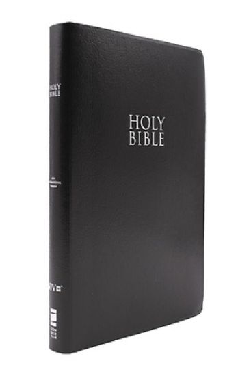 Picture of NIV Gift and Award Bible, Leather-Look, Black, Red Letter Edition, Comfort Print