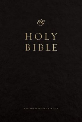 Picture of ESV Pew and Worship Bible, Large Print (Black)