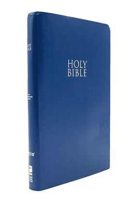 Picture of NIV Gift and Award Bible, Leather-Look, Blue, Red Letter Edition, Comfort Print