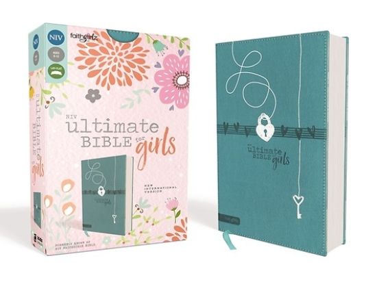 Picture of Niv, Ultimate Bible for Girls, Leathersoft, Teal