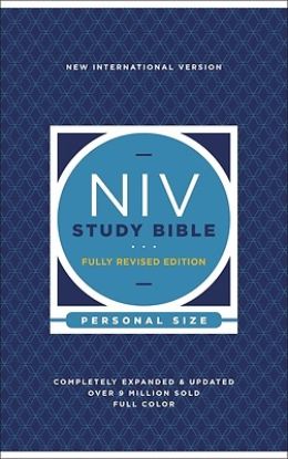 Picture of NIV Study Bible, Fully Revised Edition, Personal Size, Hardcover, Red Letter, Comfort Print