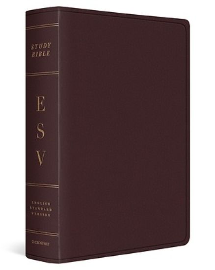 Picture of ESV Study Bible, Large Print (Burgundy)