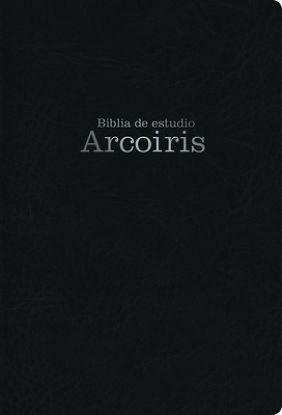 Picture of Mass Market Rvr 1960 Biblia de Estudio Arco Iris, Negro Símil Piel