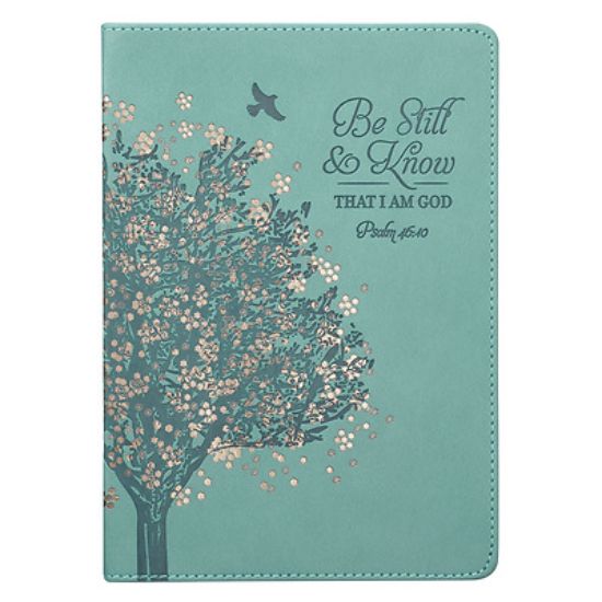 Picture of Journal Be Still & Know Floral Tree Psalm 46