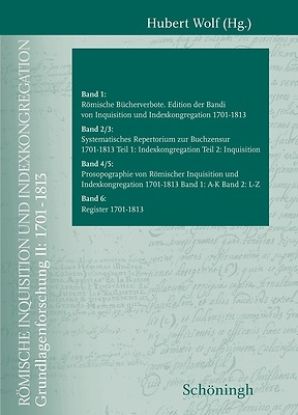 Picture of Römische Inquisition Und Indexkongregation