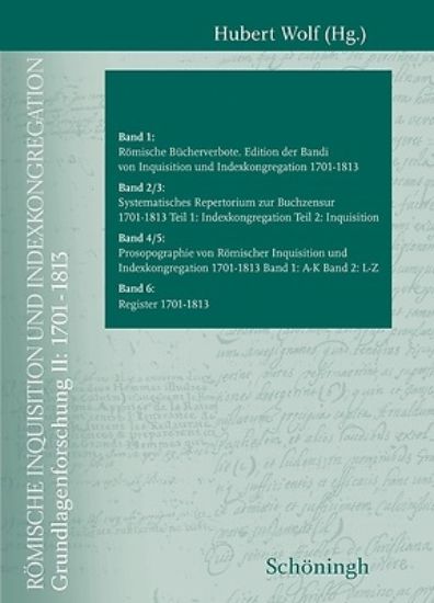 Picture of Römische Inquisition Und Indexkongregation