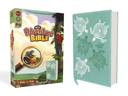 Picture of Nkjv, Adventure Bible, Leathersoft, Teal, Full Color
