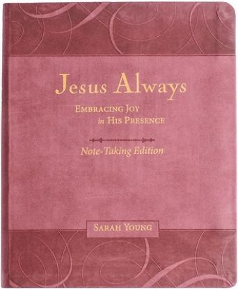 Picture of Jesus Always Note-Taking Edition, Leathersoft, Burgundy, with Full Scriptures