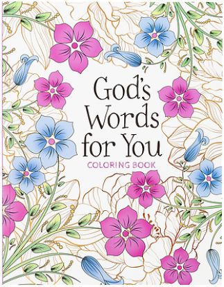 Picture of God's Words for You Coloring Book
