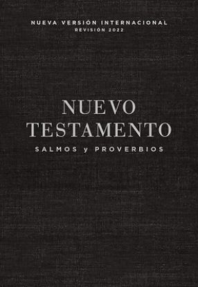 Picture of Nvi, Nuevo Testamento de Bolsillo, Con Salmos Y Proverbios, Tapa Rústica, Negro