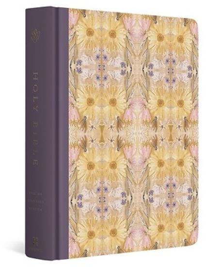Picture of ESV Single Column Journaling Bible, Large Print, Artist Series (Cloth Over Board, Jessica Dennis Bush, Cosmos)
