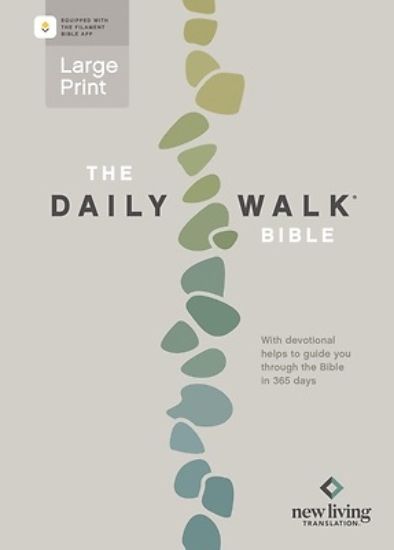 Picture of The Daily Walk Bible Large Print NLT (Softcover, Filament Enabled)