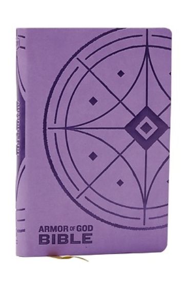 Picture of KJV Armor of God Bible, Purple Leathersoft (Children's Bible, Red Letter, Comfort Print, Holy Bible)