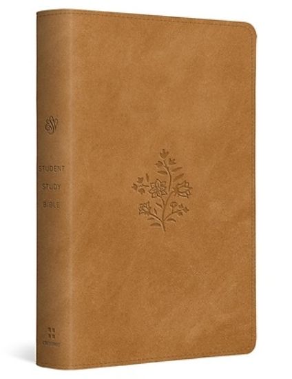 Picture of ESV Student Study Bible (Trutone, Nubuck Caramel, Wildflower Design)