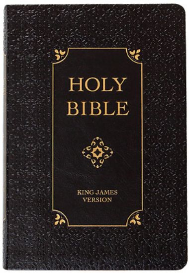 Picture of KJV Holy Bible Giant Print Obsidian