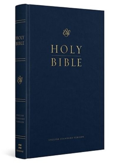 Picture of ESV Church Bible, Large Print (Hardcover, Blue)