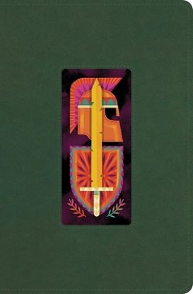 Picture of The Biggest Story Holy Bible for Kids (Trutone, Dark Green, Armor Design)