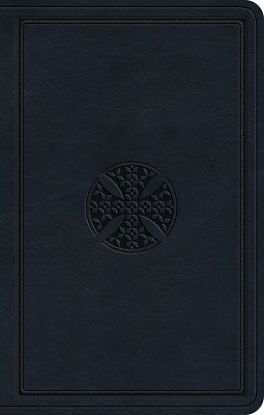 Picture of ESV Premium Gift Bible (Trutone, Navy, Mosaic Cross Design)