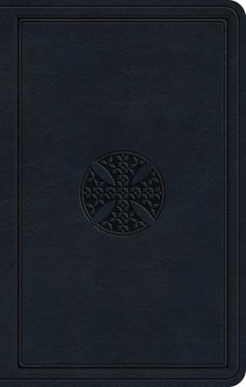 Picture of ESV Premium Gift Bible (Trutone, Navy, Mosaic Cross Design)