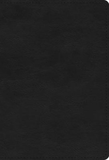 Picture of ESV Large Print Compact Bible, Red Letter (Trutone, Black)
